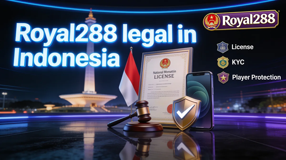 royal288 di Indonesia — Apakah royal288 Legal dan Aman di Indonesia?
